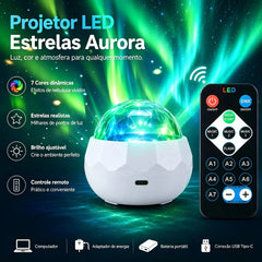 Aurora Galaxy USB RGB 7 Modes 360 Rotate