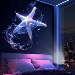 LED USB Projector Light 3/6pcs Projection