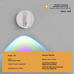 Magnetic Base USB Rechargeable LED