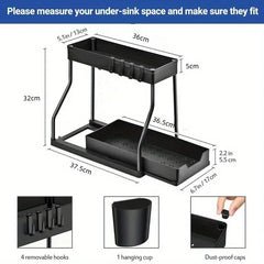 Multilayer Rack Versatile Shelf for Kitchen