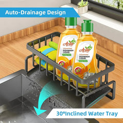 Kitchen Sink Drain Rack Organizer Sponge