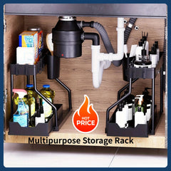 Multilayer Rack Versatile Shelf for Kitchen
