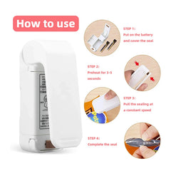 Mini Heat Bag Sealing Machine Package Sealer