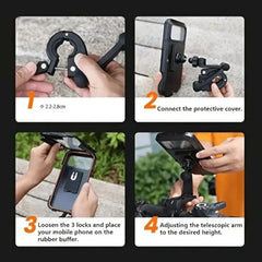 Adjustable 360° Rotating Waterproof Anti-Shock