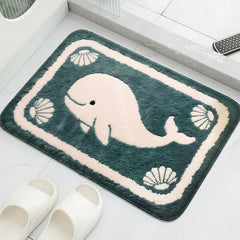 Sea Star Pattern Water Absorbing Foot Mat