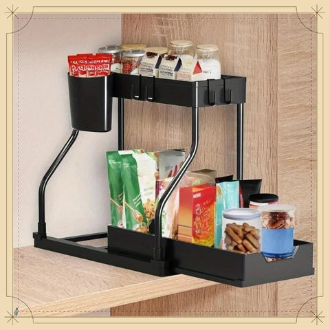 Multilayer Rack Versatile Shelf for Kitchen