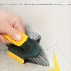 4 in 1 Brush Squeegee for Gap Groove Cleaning