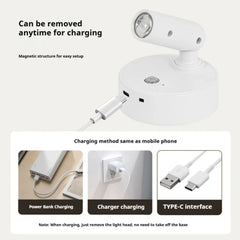 Magnetic Base USB Rechargeable LED