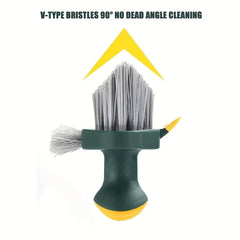 4 in 1 Brush Squeegee for Gap Groove Cleaning