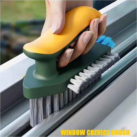 4 in 1 Brush Squeegee for Gap Groove Cleaning