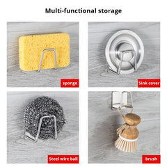 1pc Stainless Steel Sink Sponge