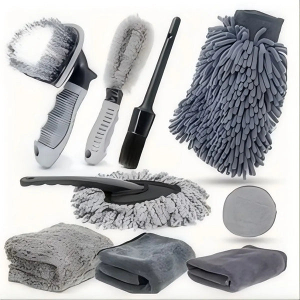 6/9/12Pcs Auto Detailing Kit